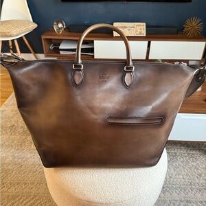 Brown Leather Men's Bag